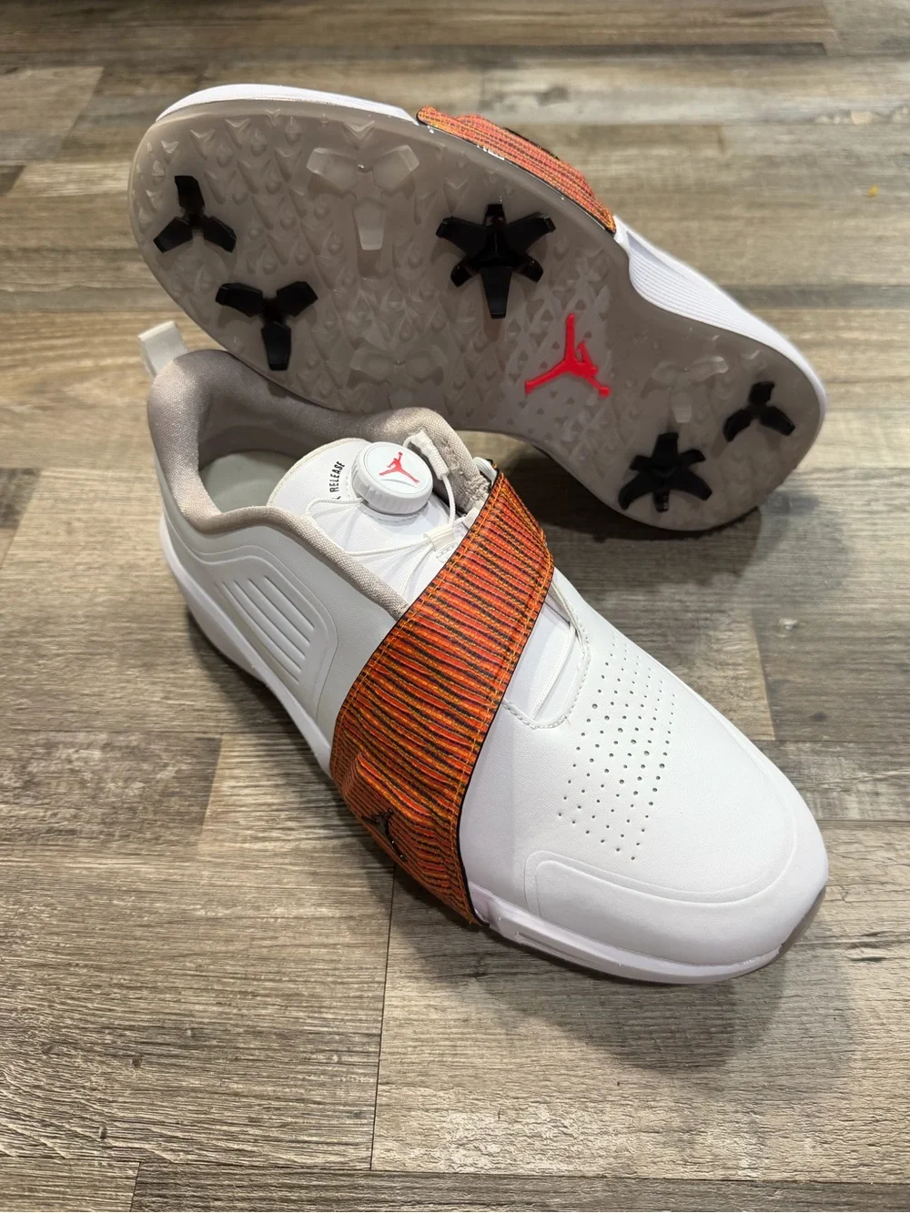 Nike Air Jordan Rev Golf Shoes White Black Infrared FV6338-102